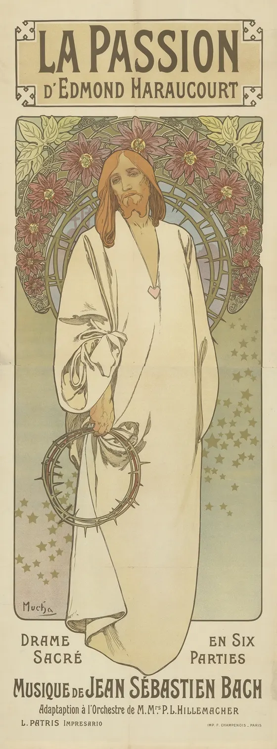 La Passion d'Edmond Haraucourt by Alphonse Mucha