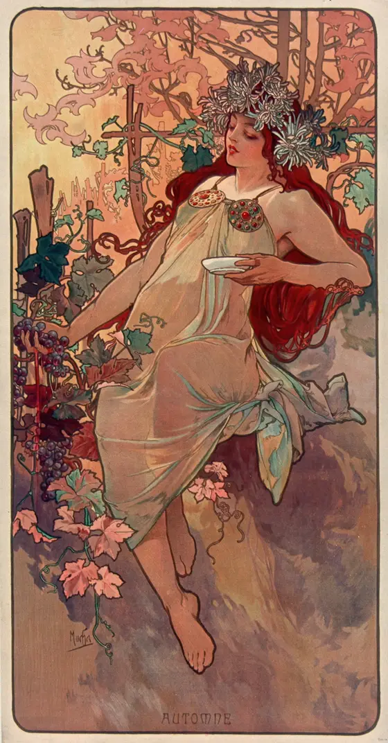 Les Saisons - automne od Alfonse Muchy