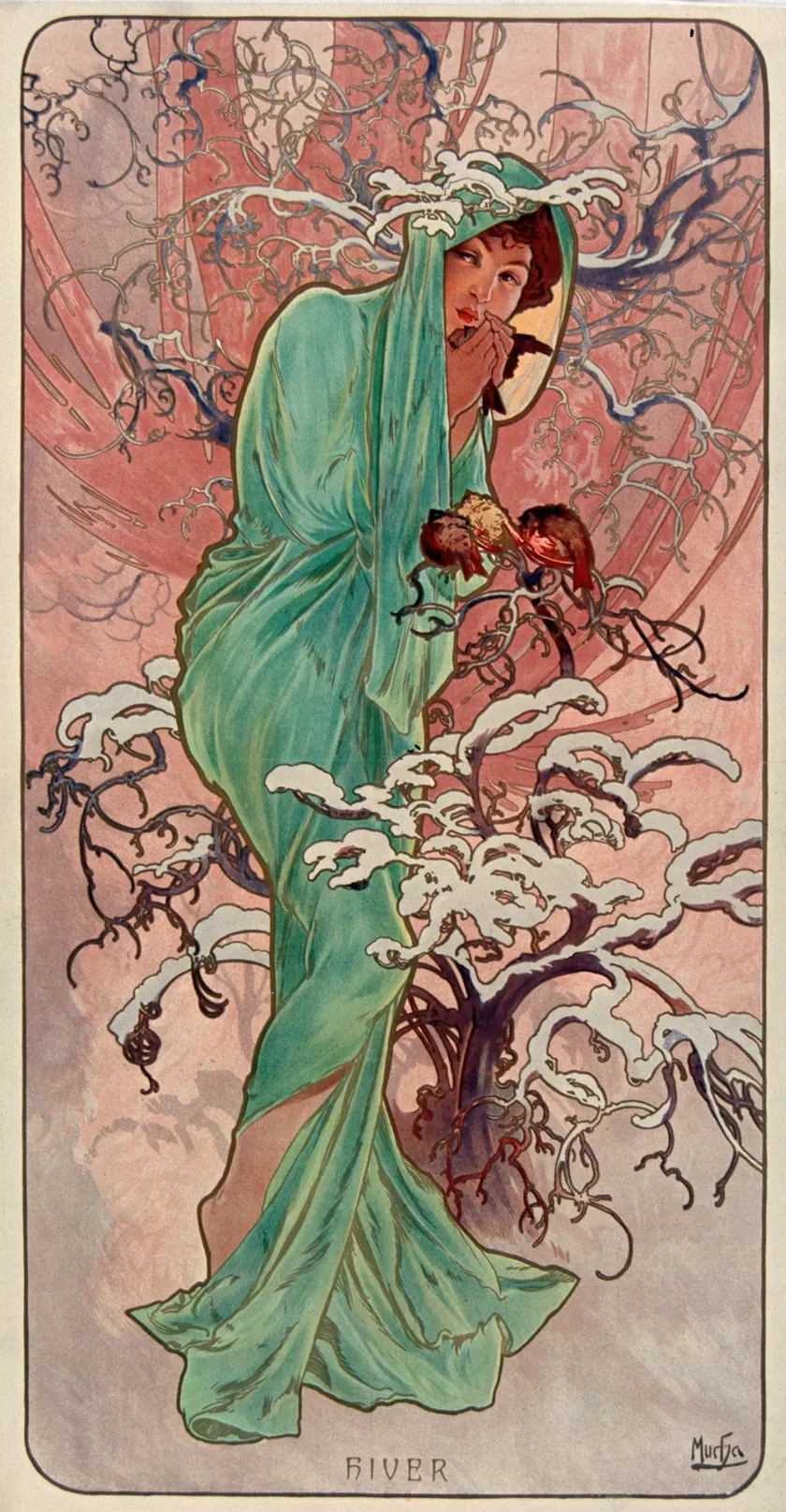 Les Saisons - hiver od Alfonse Muchy