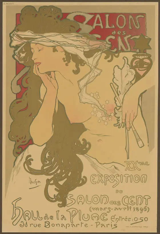 Salon des Cent, 20. Ausstellung od Alfonse Muchy
