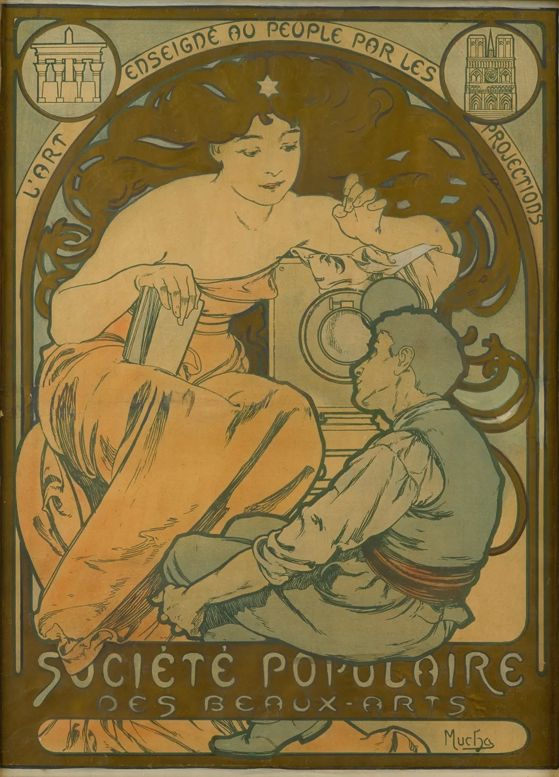 Société Populaire Des Beaux-Arts od Alfonse Muchy